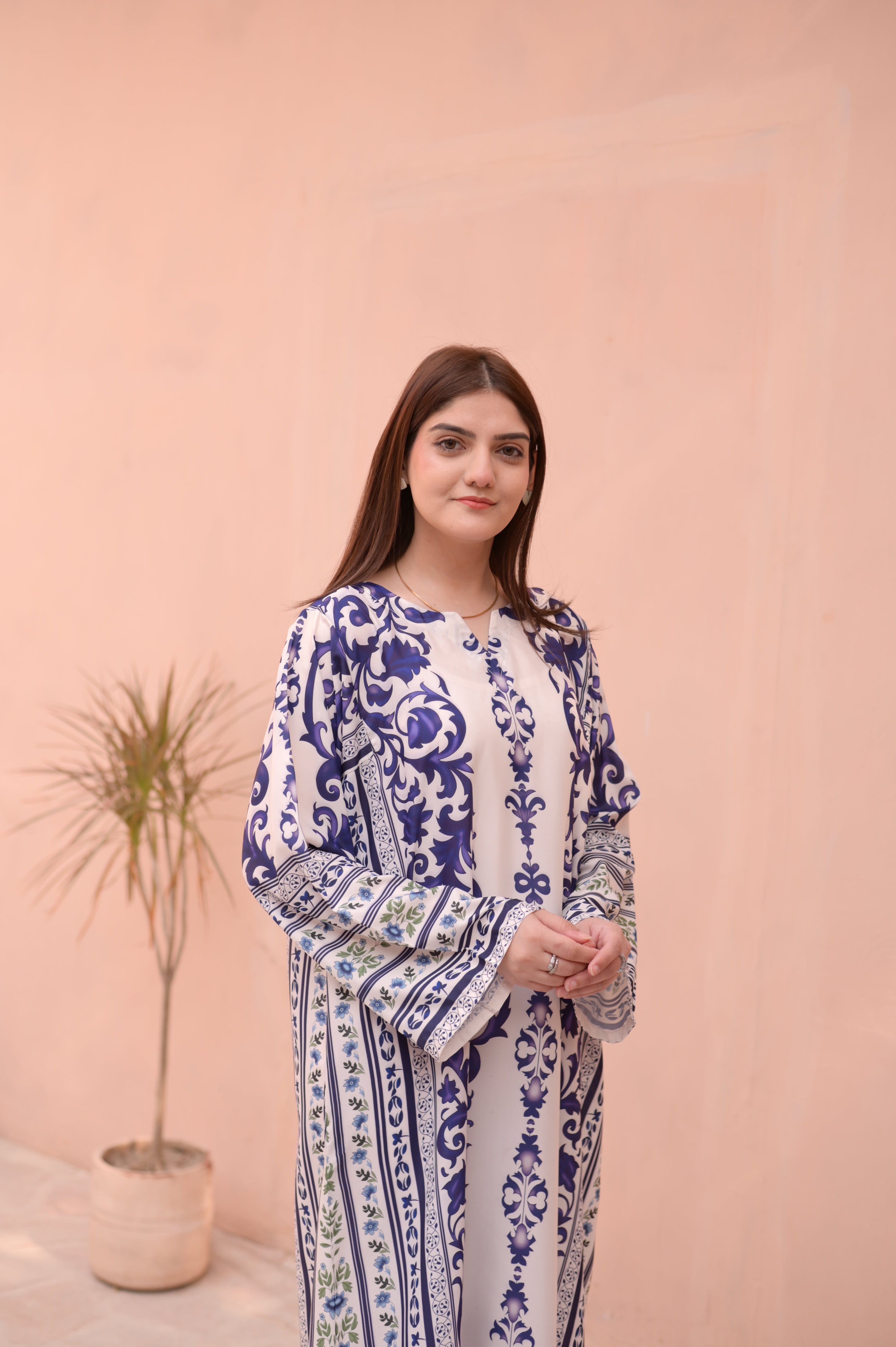 Ivory Blue 1 PC