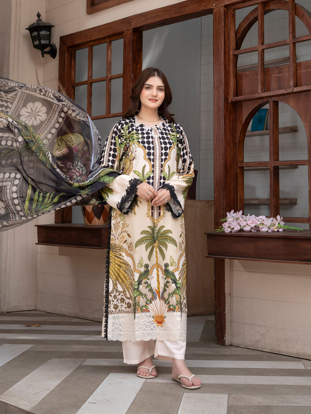 Earthy Palm 3 PC