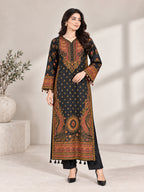 Gul-e-Laila – 2 Piece Soft Khaddar Printed Suit