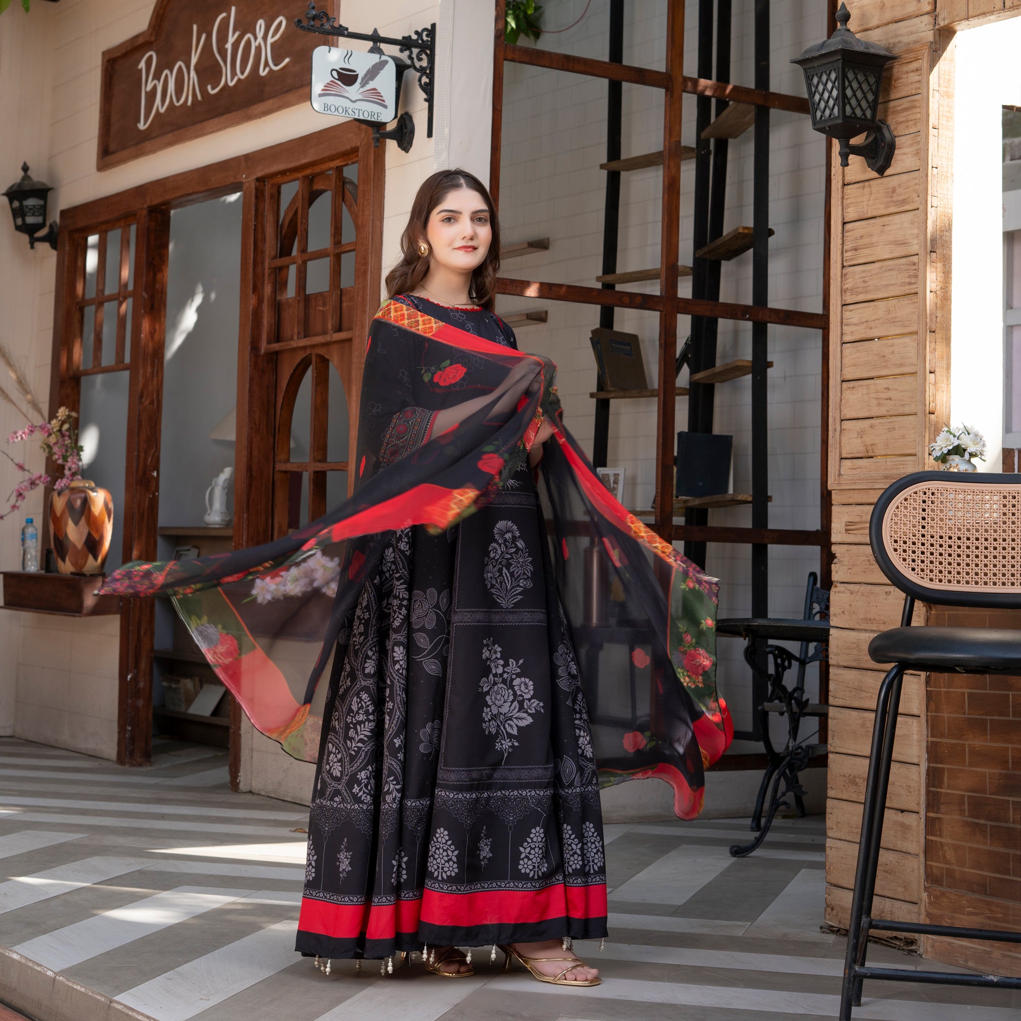 Surkh Bahar Printed 2 Pc