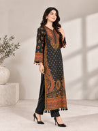 Gul-e-Laila – 2 Piece Soft Khaddar Printed Suit