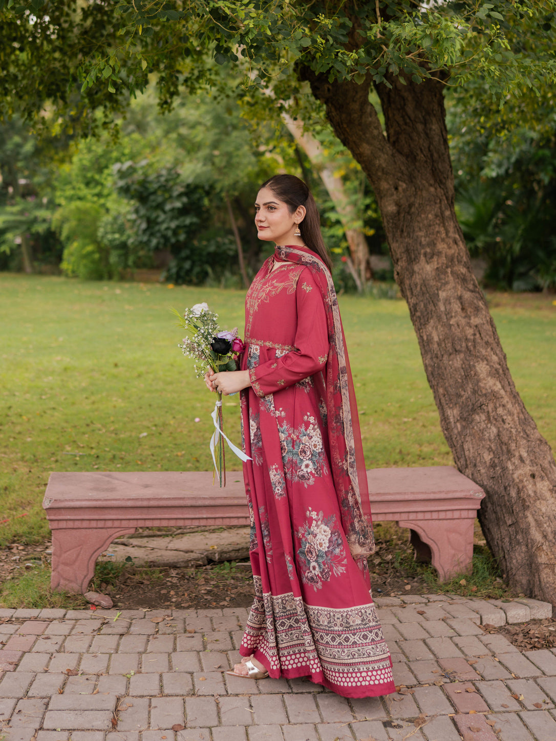 Elara Printed 2Pc