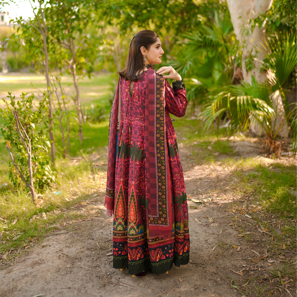 Firdaus Printed 2PC