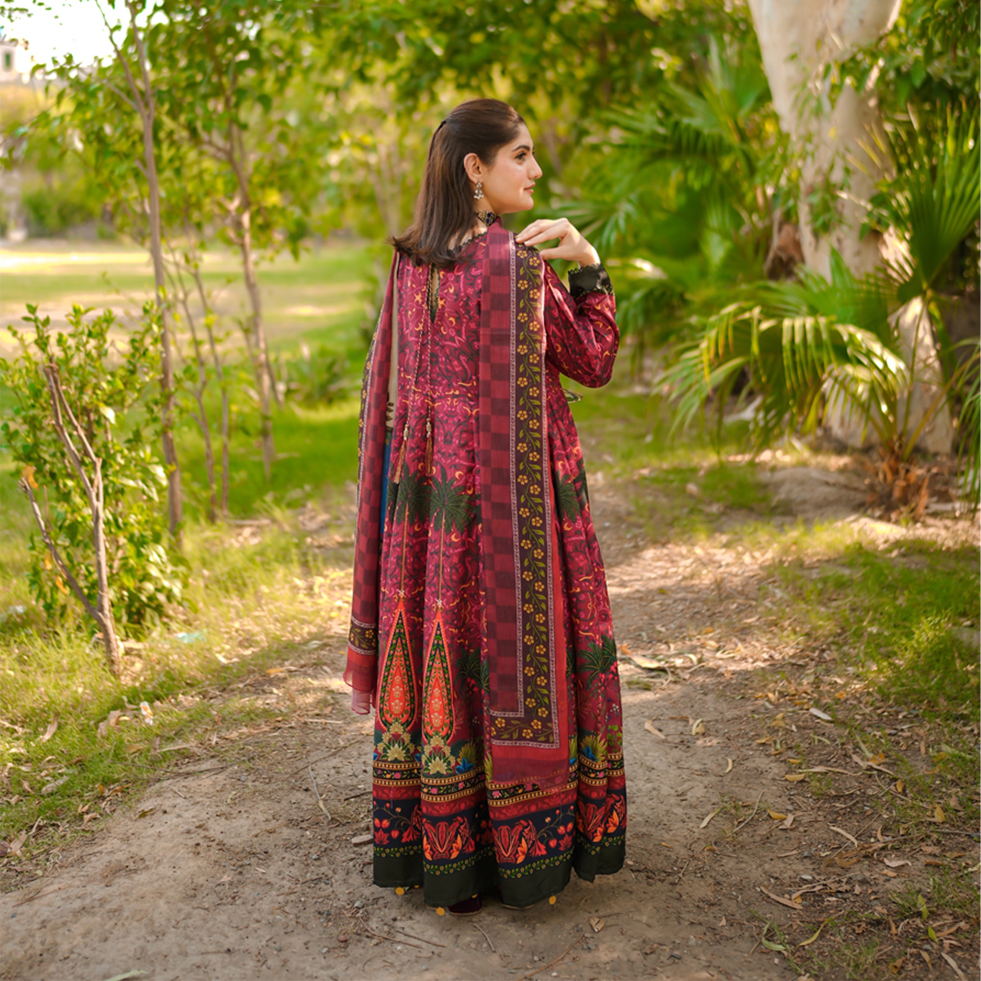 Firdaus Printed 2PC