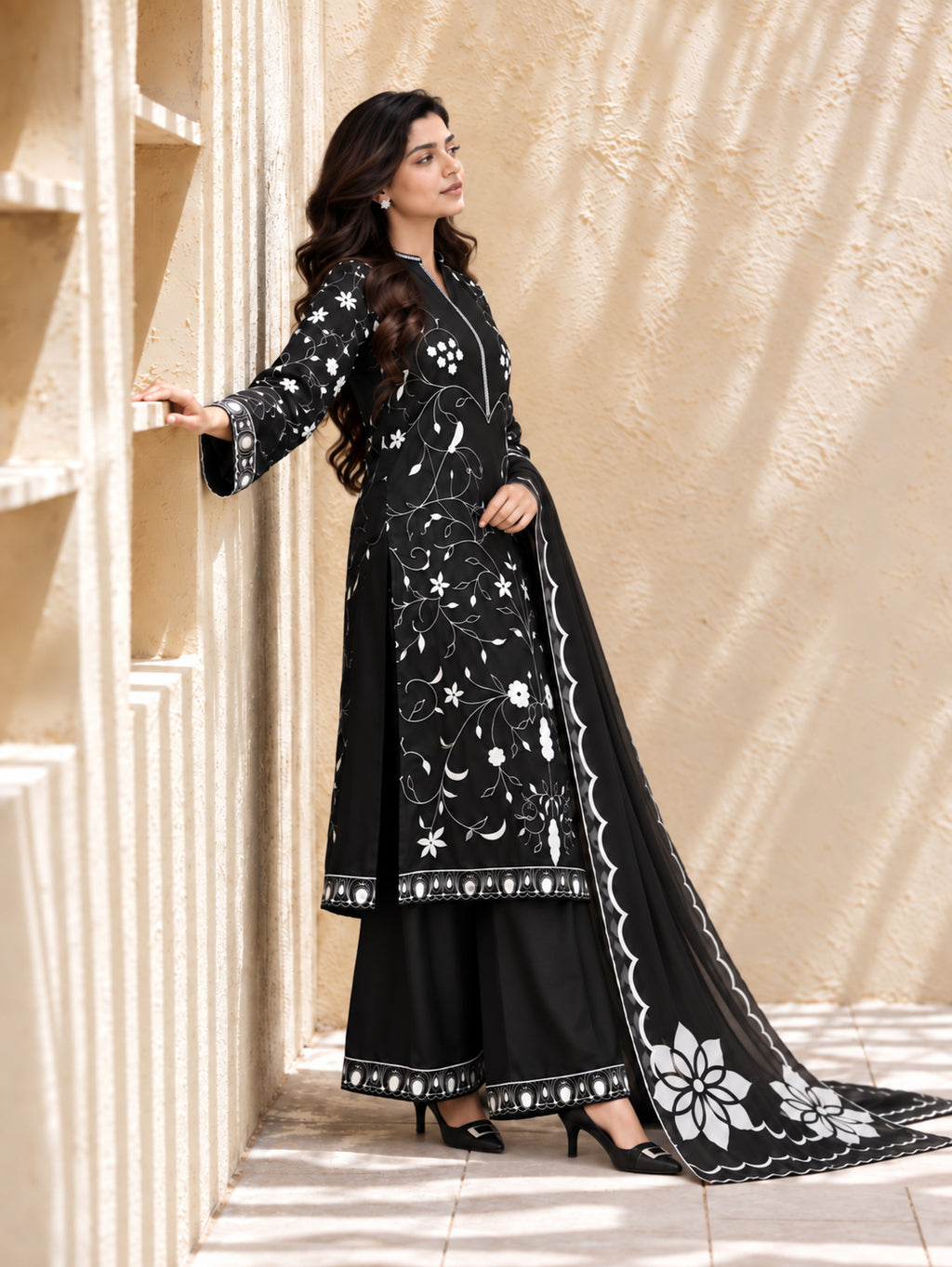 Pehchaan - 3 Piece Soft Khaddar Suit