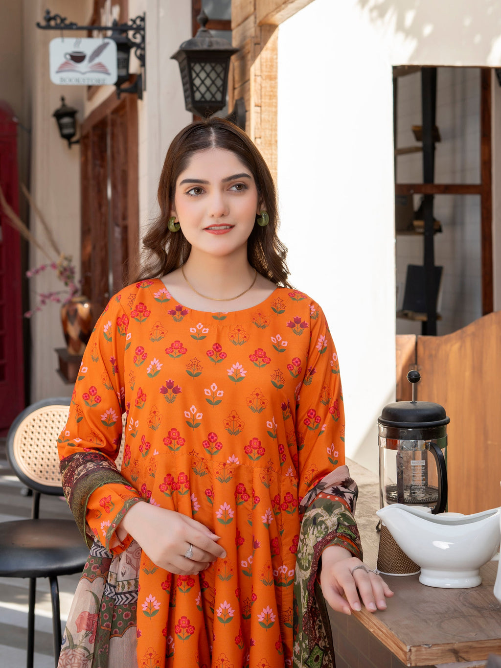 Zarfashan Printed 2 Pc