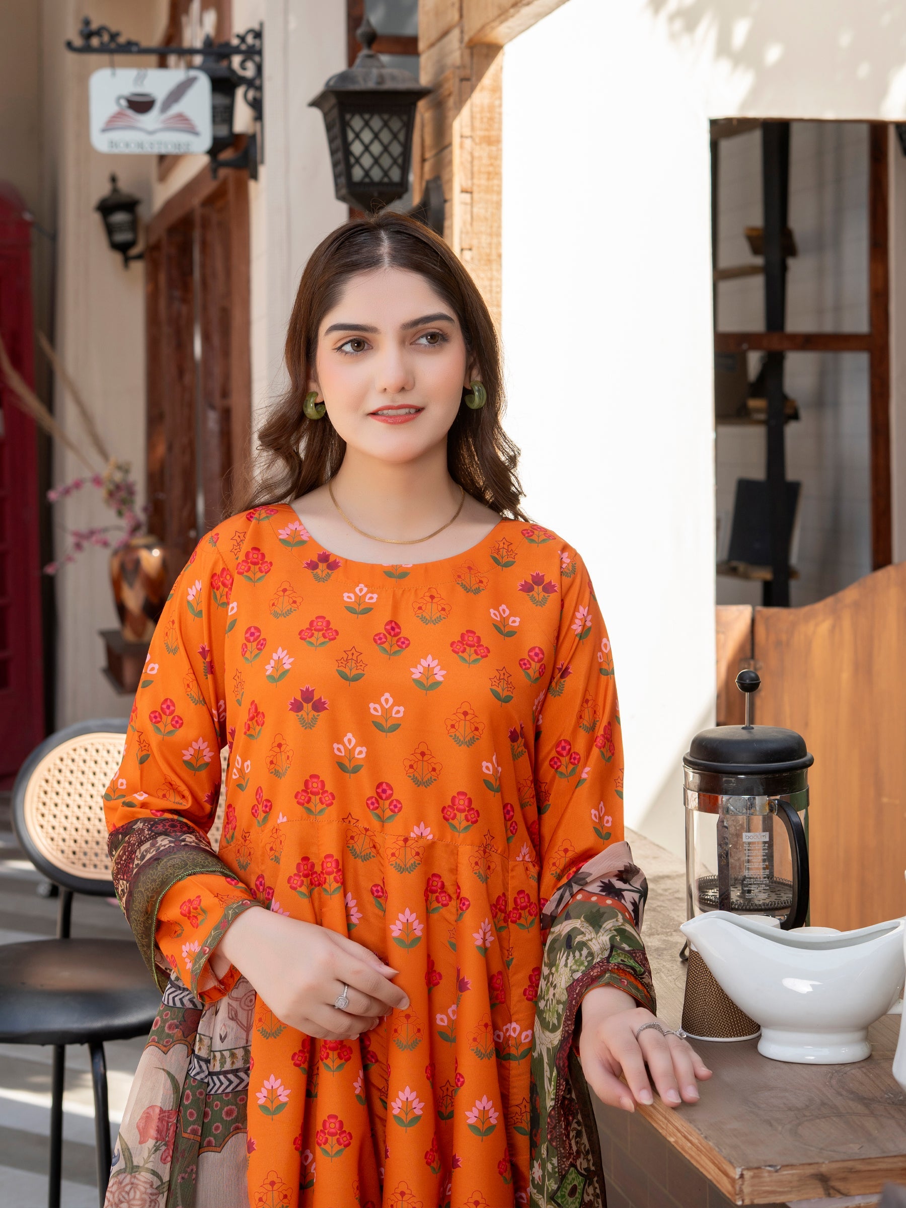 Zarfashan Printed 2 Pc