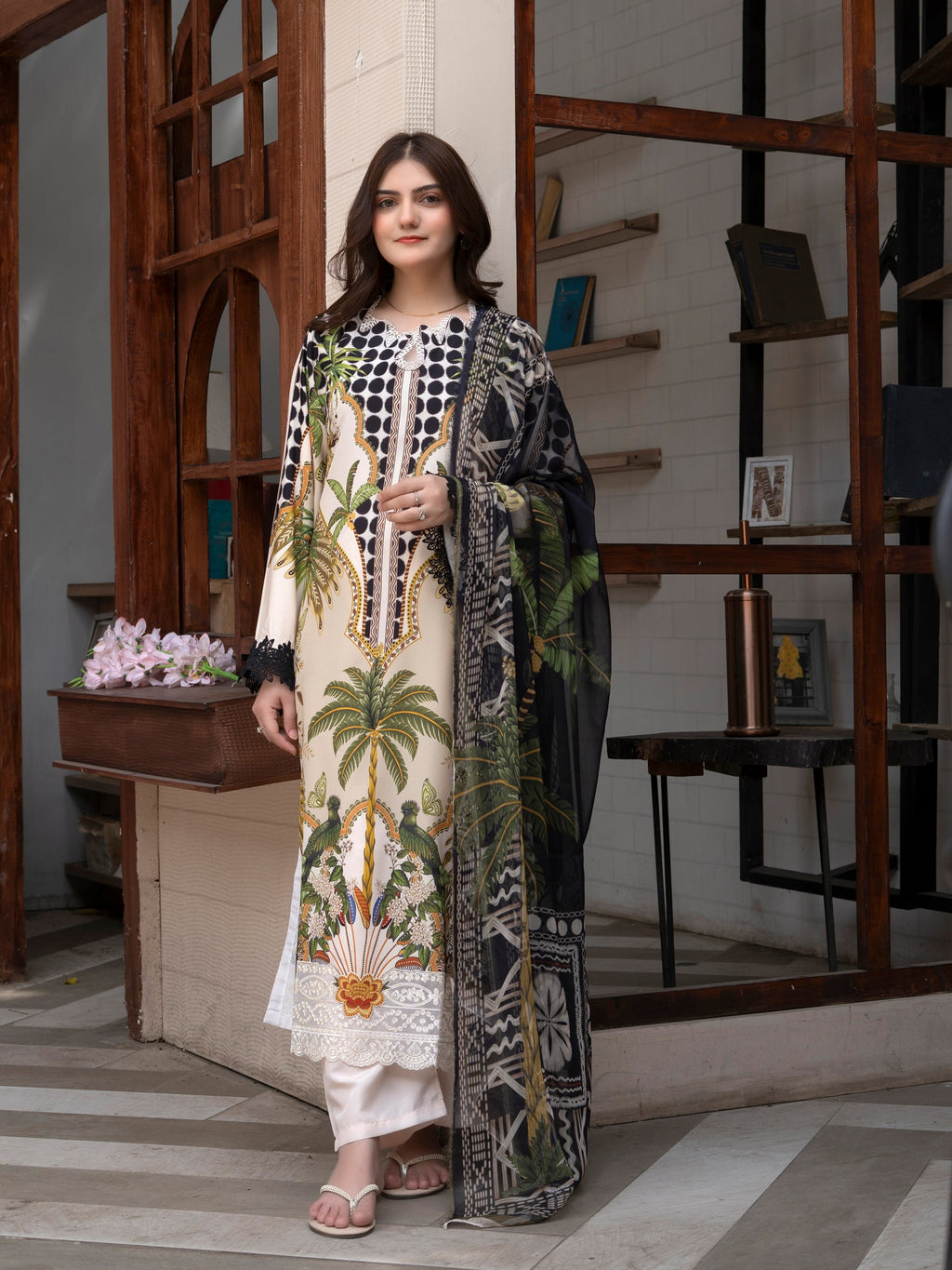 Earthy Palm 3 PC