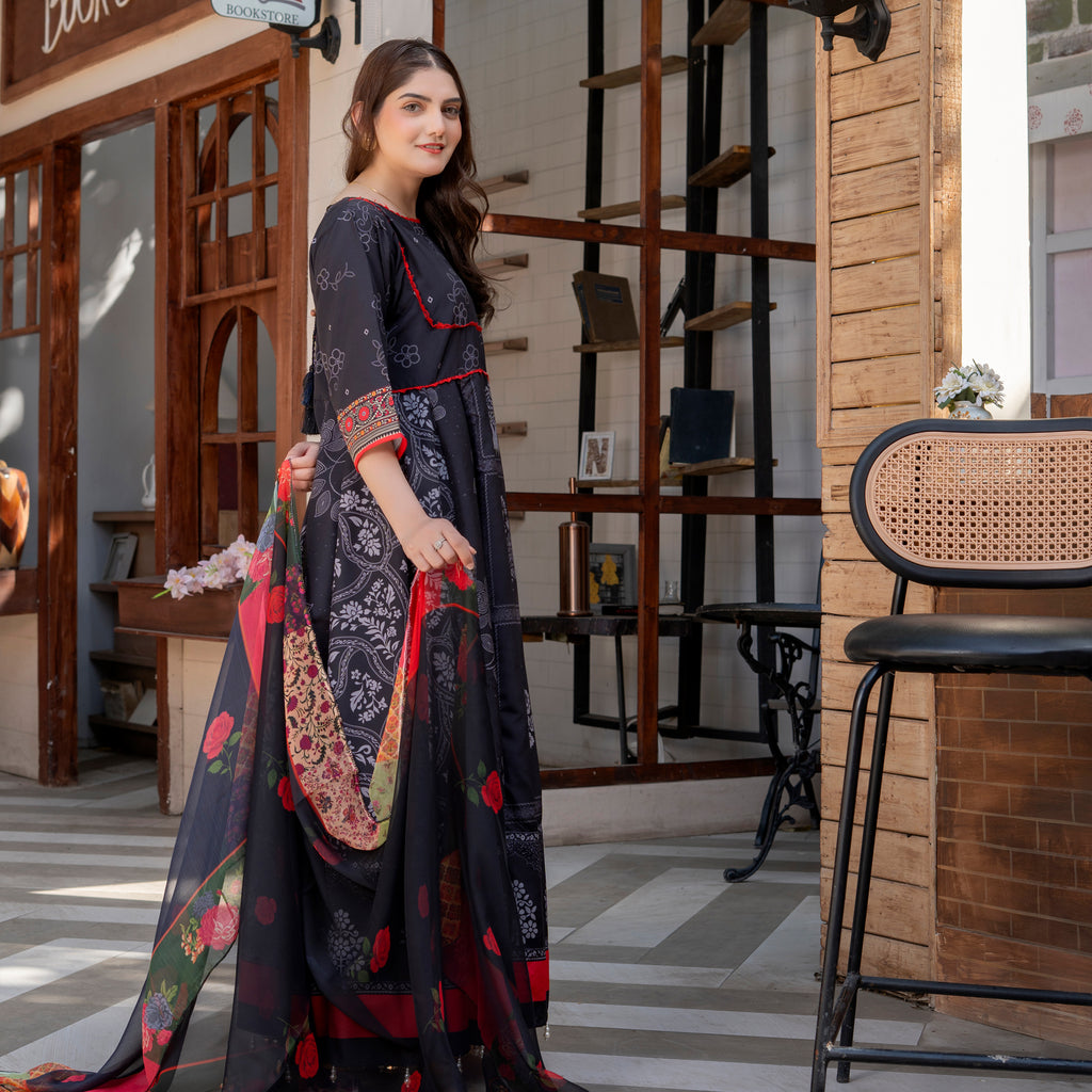 Surkh Bahar Printed 2 Pc