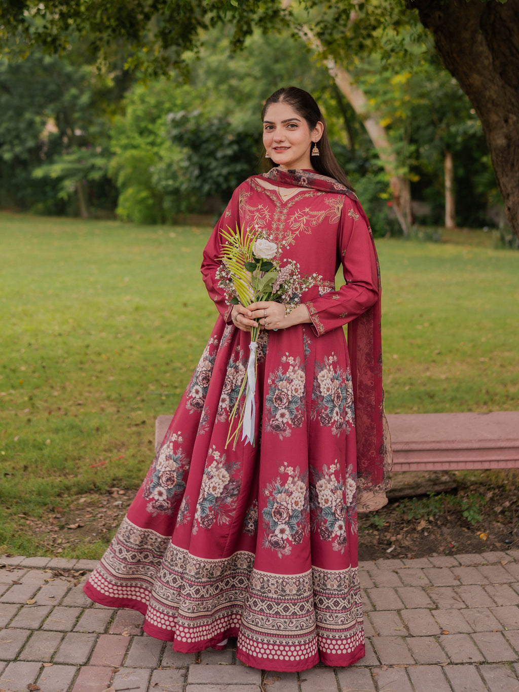 Elara Printed 2Pc