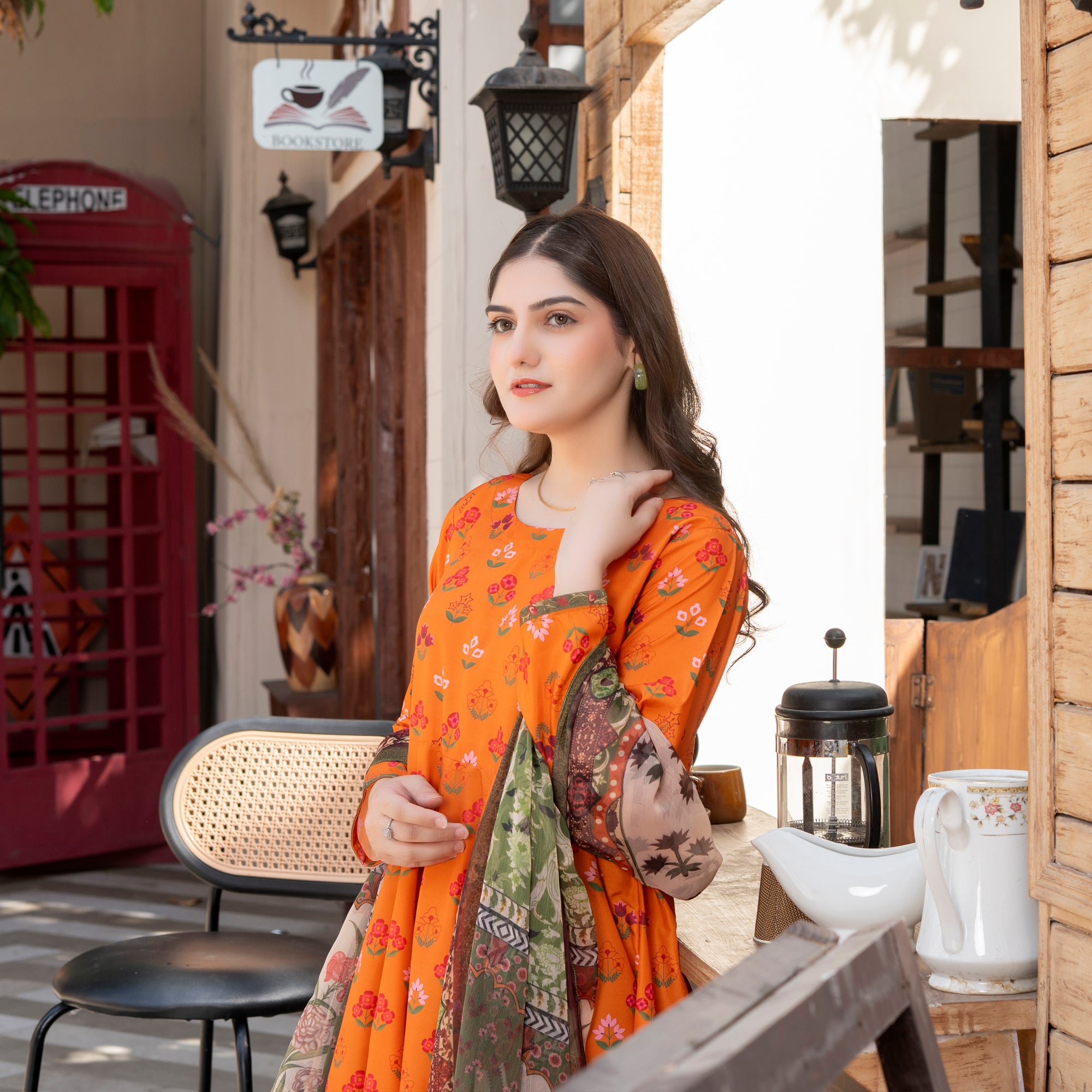 Zarfashan Printed 2 Pc