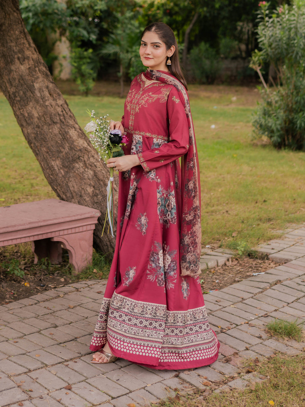 Elara Printed 2Pc