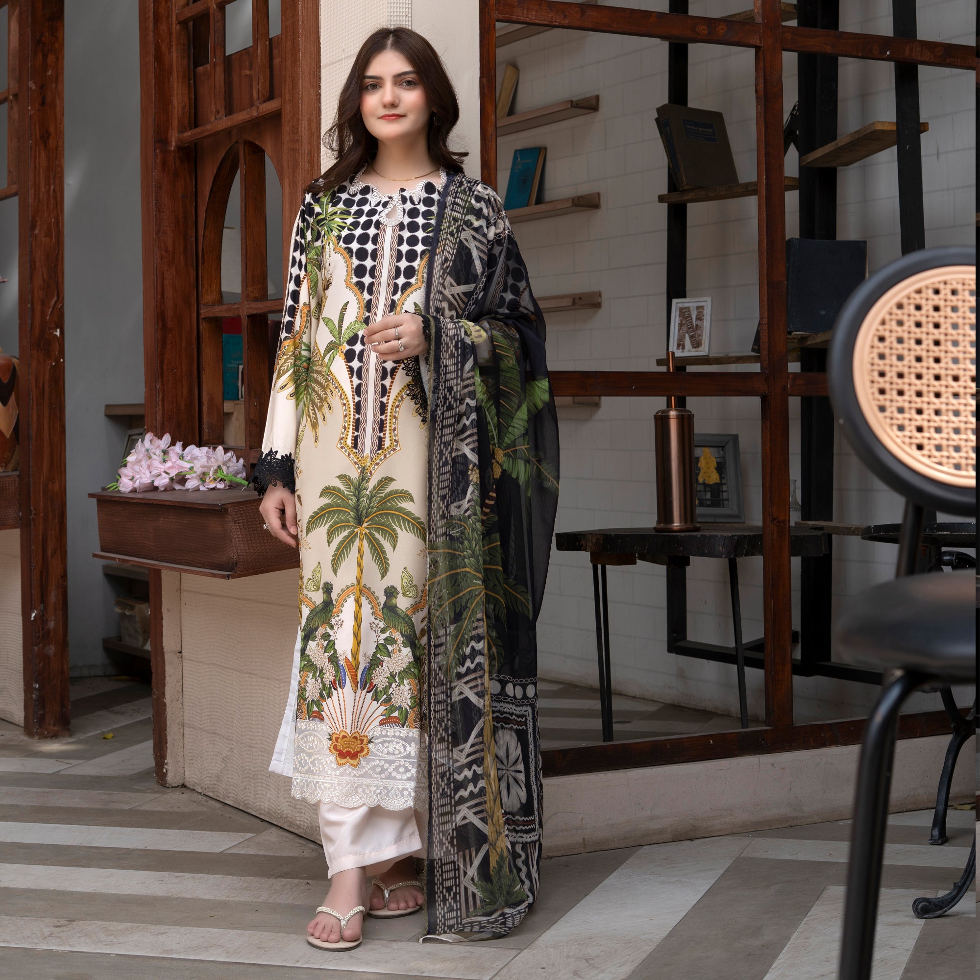 Earthy Palm 3 PC