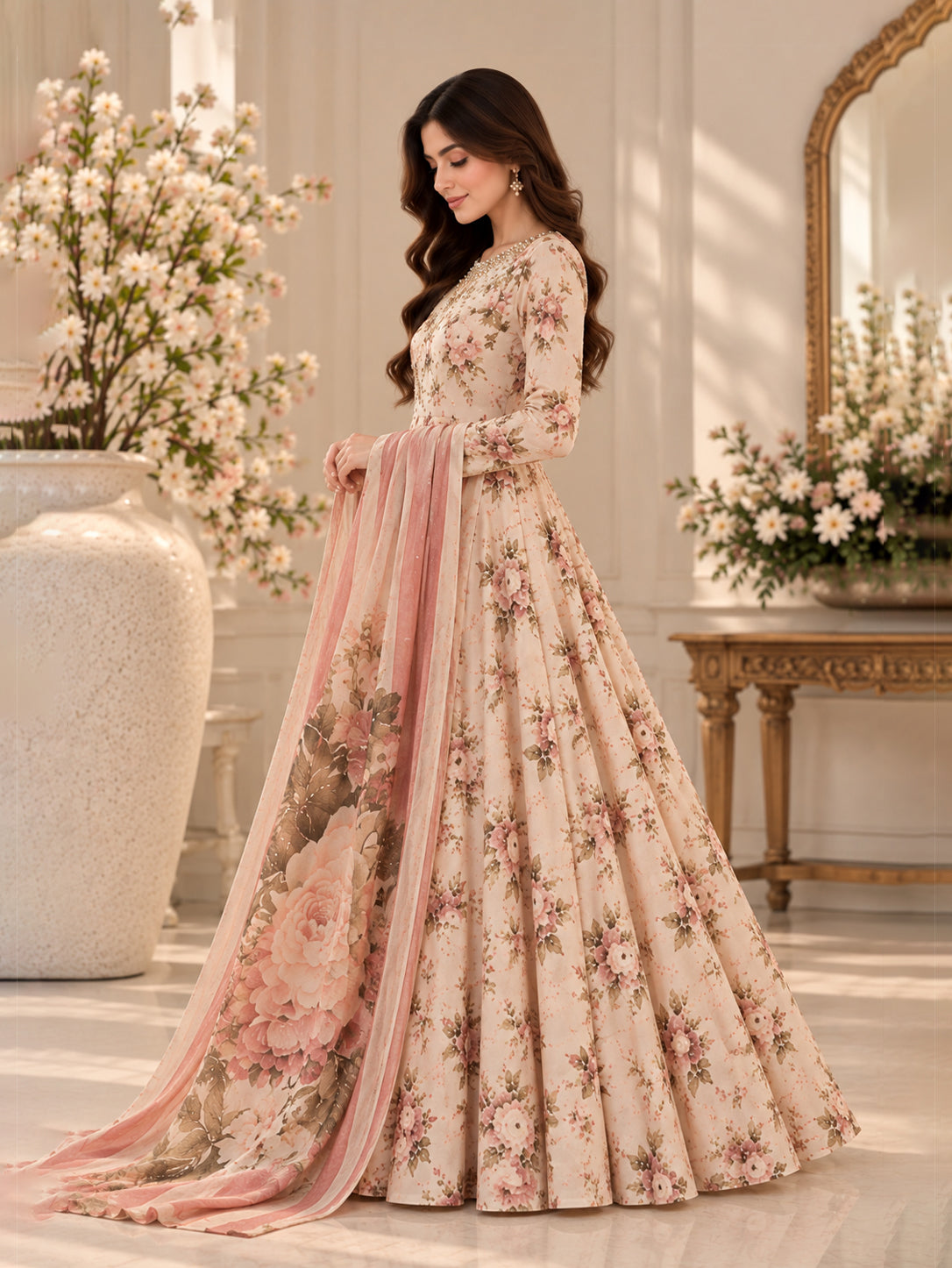 Nau Bahar – 2 Piece Soft Khaddar Frock