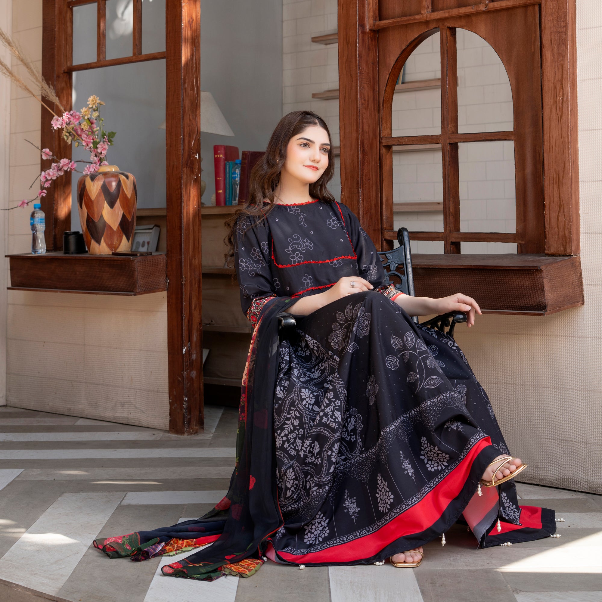 Surkh Bahar Printed 2 Pc