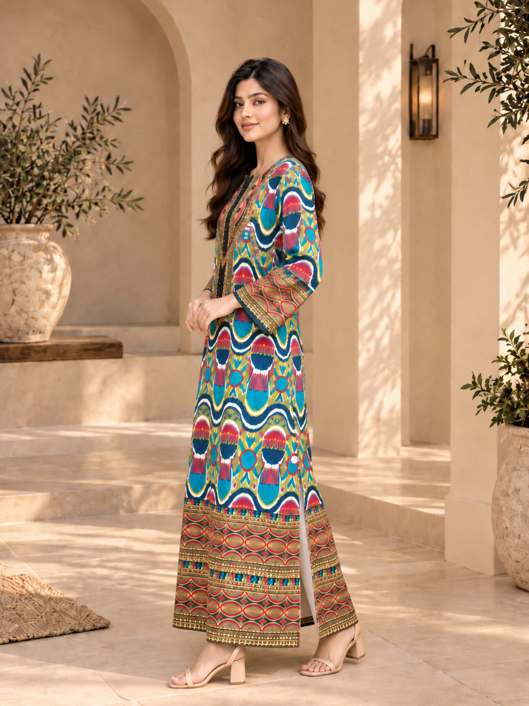 Pakeeza– Soft Khaddar Kaftan