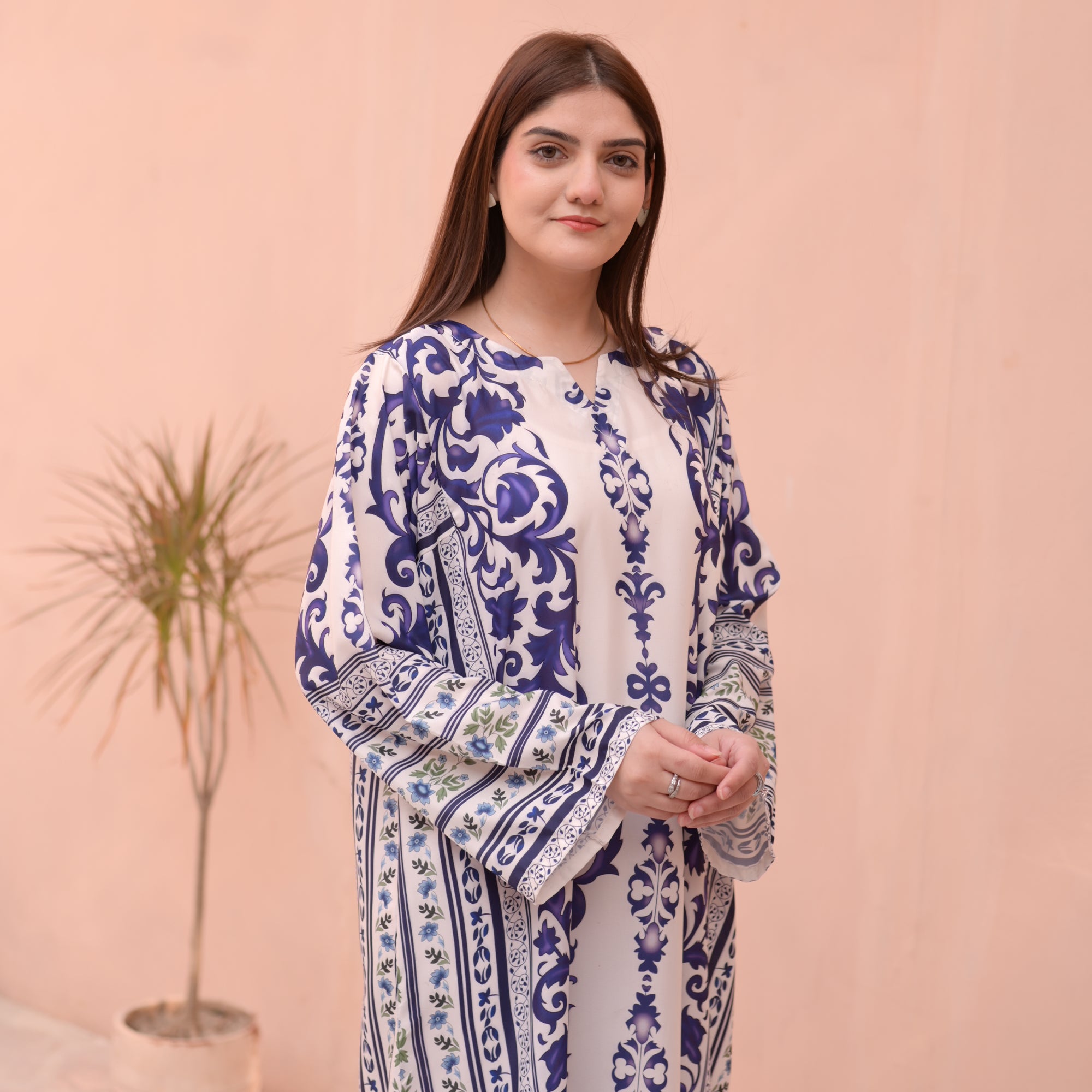 Ivory Blue 1 PC