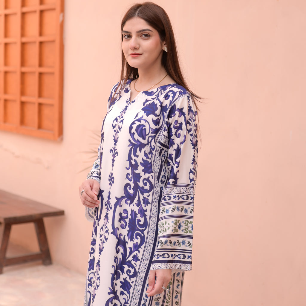 Ivory Blue 1 PC