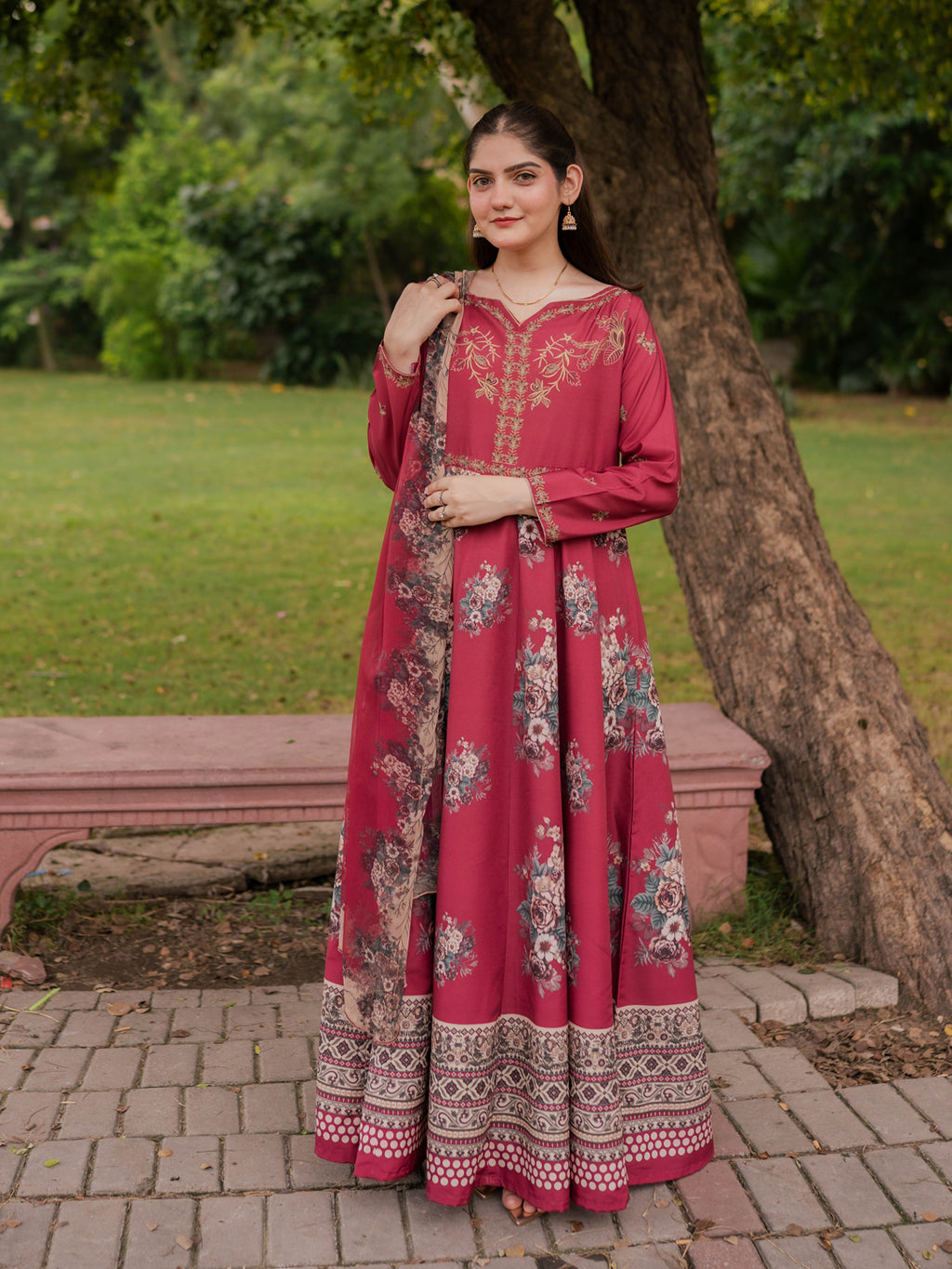 Elara Printed 2Pc