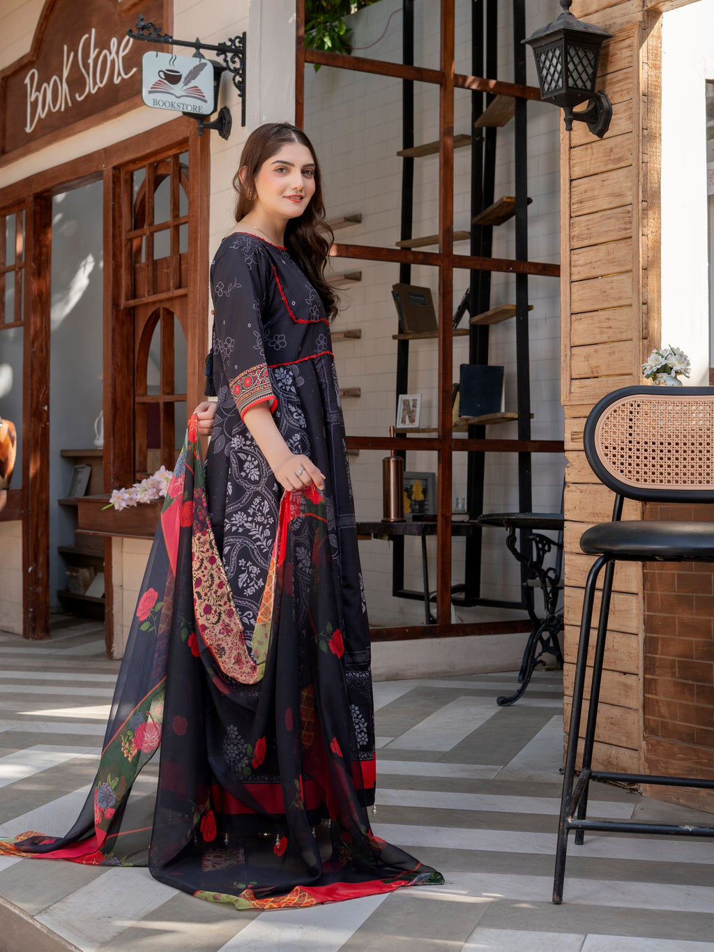 Surkh Bahar Printed 2 Pc