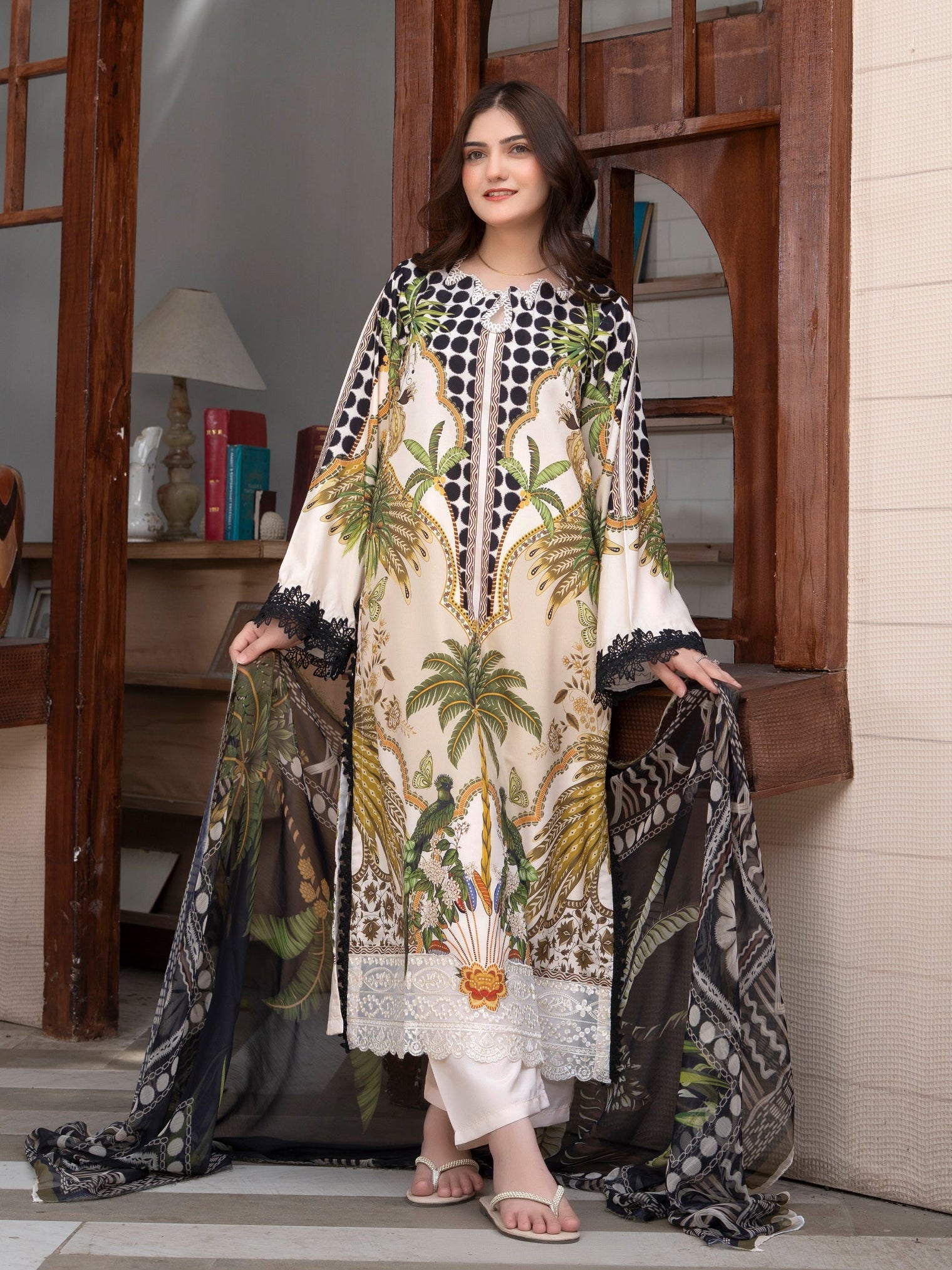 Earthy Palm 3 PC