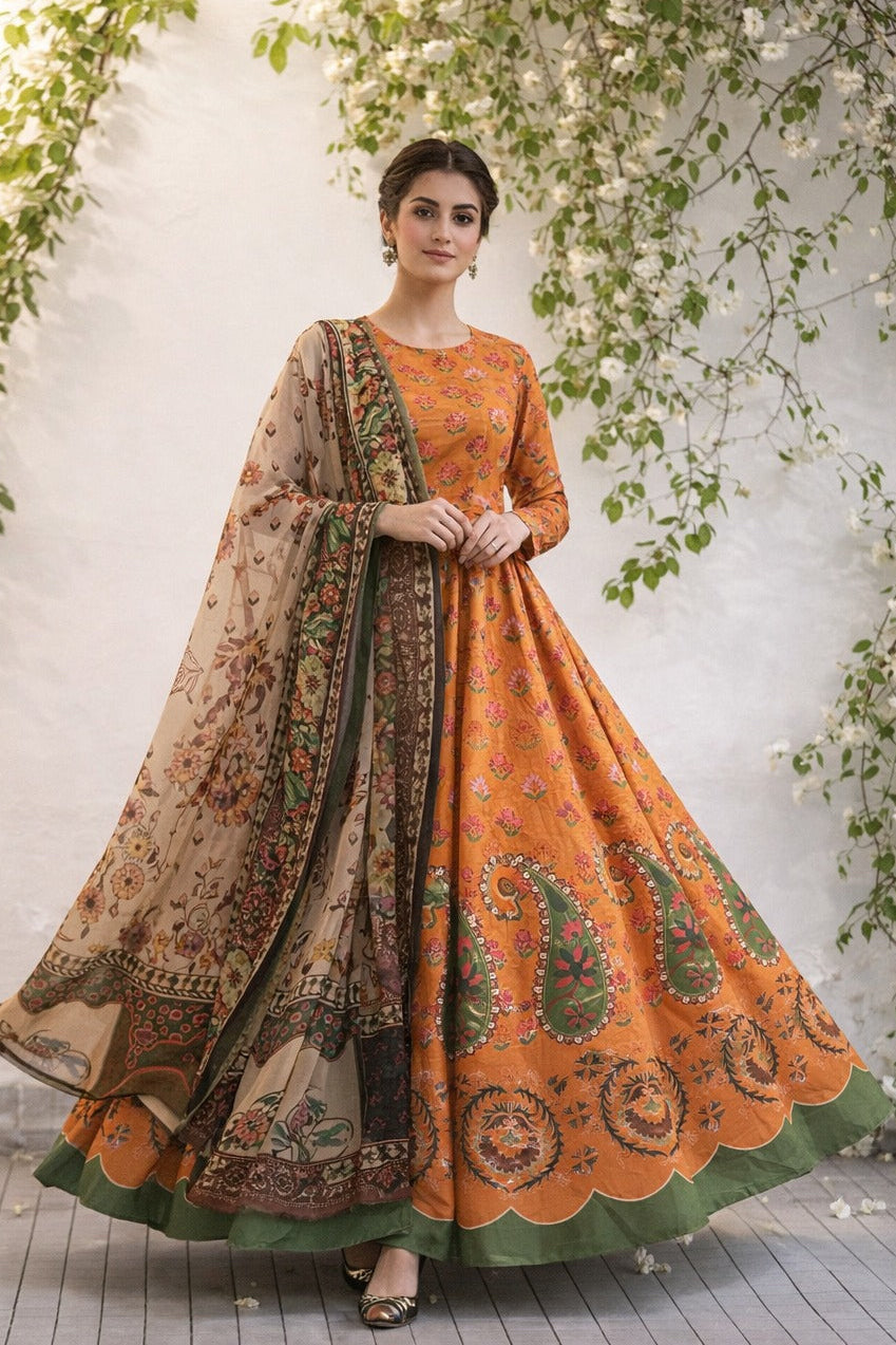 Zarfashan Printed 2 Pc